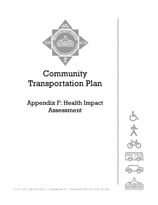 Decatur Health Impact Assessment Cover