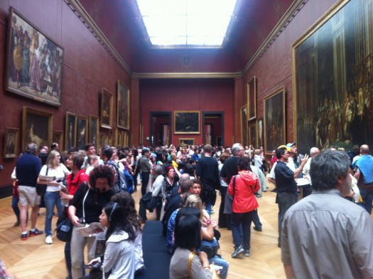 Much more than the Mona Lisa that draws people to The Louvre. The scale of the art and culture is without peer. And so is the scale of the urbanism.