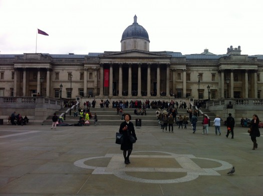 National Gallery enjoys over 5 million visitors annually.