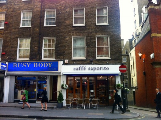 My favourite coffee house on this T5 Urban Center Zone block, which became a daily stop.