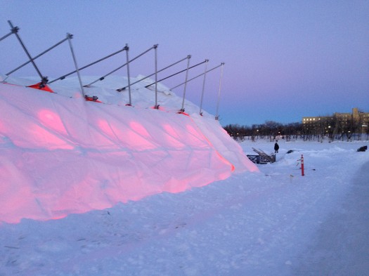 RAW:Almond pop-up restaurant on the fork of the Red and Assiboine Rivers.