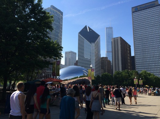 Cloud Gate by Anish Kapoor in the AT&T Plaza at Millennium Park