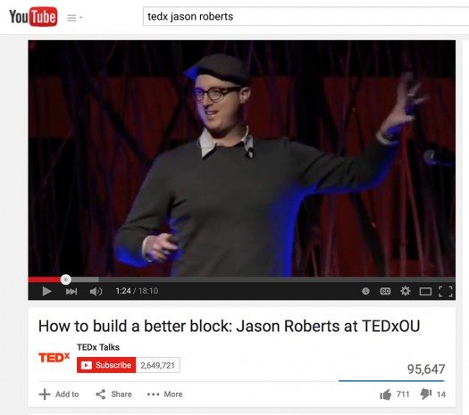 Jason Roberts TEDX YouTube
