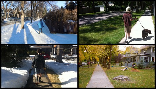 Living in season in Winnipeg, Manitoba.