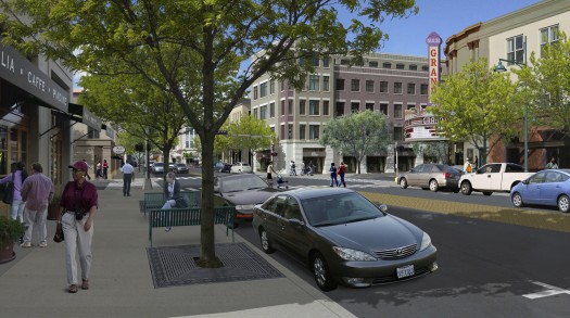 Steve Price illustration of what's currently underway in Downtown Las Cruces.