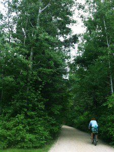 Try calculating the neural impact of cycling to yoga in the car-free Rural Municipality of Victoria Beach, Manitoba.