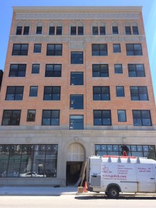 Redevelopment is rampant in Detroit. Image credit: Hazel Borys.