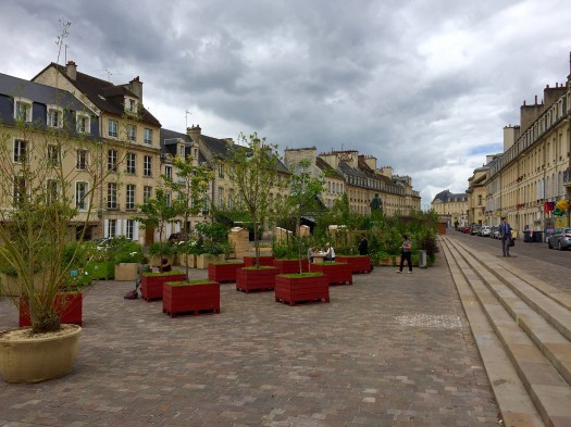Place Saint-Sauveur Medieval Garden, July, 2016