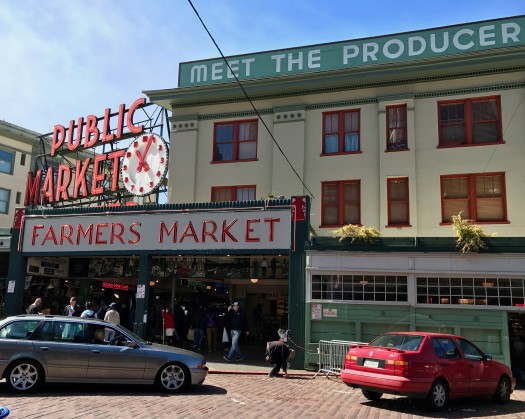 Public Market is iconic and satisfying in so many ways. Great food and the original Starbucks.