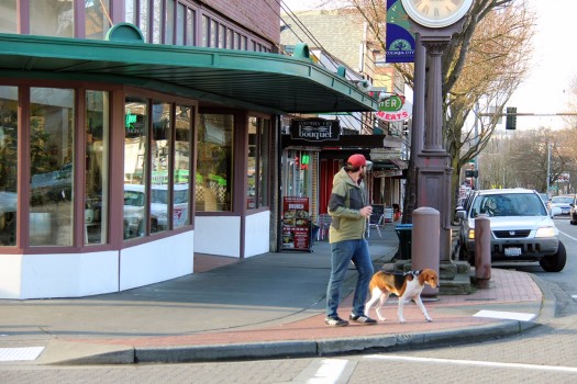 Ranier Avenue South in Columbia City, as inspiration for the Tukwila CNU Legacy Charrette. Image credit: Andrew von Maur.
