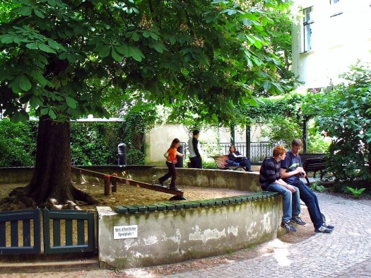 A courtyard in Berlin (©2014 by F. Kaid Benfield)
