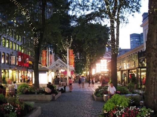 The Quincy Market area of Boston (©2014 by F. Kaid Benfield)