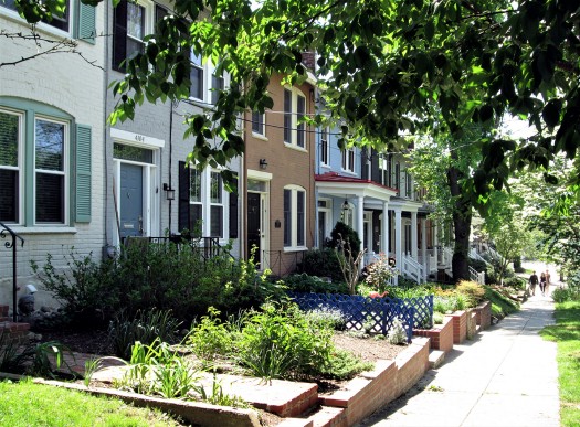 A neighborhood in Washington, DC (©2017 by F. Kaid Benfield)