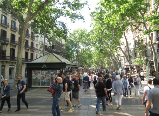 Walkable Barcelona (photo ©2018 by Kaid Benfield.  Click for larger view.)